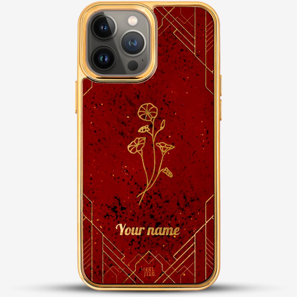 Hoa Thạch Thảo Tháng 9 - iPhone 13 Pro Max - Cá nhân hóa